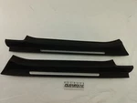 Audi Tt MK2 8J Pair Of Left & Right Front Door Sill Scuff Plate Black Fits 08-15. Fixed Price $77.91.