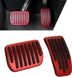 Car Pedal Covers, 2 Pcs Non-slip Brake And Accelerator Aluminum Alloy Frosted,. Fixed Price $13.29.