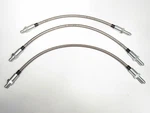 Stainless Steel Brake Hose Kit 3-PIECE Fits Austin Healey 100/4 & 100/6. Fixed Price $94.97.