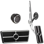 Billet Specialties Black Anodized Cable Style Pedal KIT,NON-POWER,1955-57 Chevy. Fixed Price $364.99.