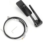 Universal Black Aluminum Gas Pedal Compatible With Street Rat Rod Gm Chevy Fo.... Fixed Price $94.70.