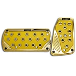 2 Pcs Yellow Gold Automatic Car/suv Brake Gas Foot Pedal Pads Covers. Fixed Price $28.99.