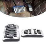 2X Stainless Steel Car Brake Gas Pedals Protection Cover For Jaguar Xe Xf Xjl. Fixed Price $21.44.
