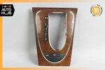 03-06 Mercedes W211 E500 E350 E320 Gear Shifter Bezel Trim Wood Oem. Fixed Price $61.23.