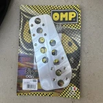 Omp Racing Equipment OA/1064/A Pedal Standard Pilot Footrest Silver Metal. Fixed Price $49.99.