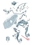 New Audi A4 Avant B8 Brake Pedal 8K1721140C No Import Duties To. Fixed Price $141.54.