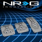 Nrg PDL-400GM Aluminum W/carbon Fiber Trim Mt Transmission Pedal Cover Plates. Fixed Price $28.00.