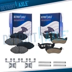 Front & Rear Ceramic Brake Pad For 1998-02 Crown Victoria Town Car Grand Marquis. Fixed Price $55.17.