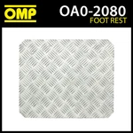 OA/2080 Omp Universal Flat Footrest - Knurled Aluminium For Race Rally Cars!. Fixed Price $53.24.