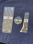 2008 Smart Fortwo Convertible Brabus Pedal Inlay Used Set ( No Screws ). Fixed Price $169.00.