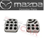 New Mazda Genuine Aluminum Clutch Brake Pedal Pads F161-43-028 / F157-43-028. Fixed Price $122.84.