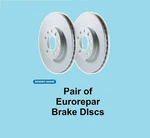 Front Brake Discs Pair Vented Eurorepar For Mercedes-benz Slk E-class Clk 288MM. Fixed Price $72.60.