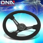 Nrg RST-018SA 350MM 3"DEEP Dish Spoke Black Stitch Alcantara Grip Steering Wheel. Fixed Price $195.00.