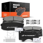 A-premium Front And Rear Ceramic Disc Brake Pads Set Compatible With Select L.... Fixed Price $84.91.