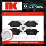 Brake Pads Set Front 221542 Nk 34112289146 34113778320 34116770251 34116778320. Fixed Price $29.15.