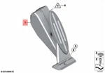Genuine Mini R56 F55 F56 R55 R57 2006- Gas Accelerator Pedal Pad Stainless Steel. Fixed Price $146.61.