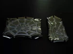 Car Automatic Transmission Racing Pedal Pad Metal Spiderweb Model X 2 Pieces. Fixed Price $26.82.