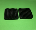 Brake Clutch Pedal Pad Covers Fits Toyota Land Cruiser FJ40 FJ60 BJ42 BJ60 HJ60. Fixed Price $15.85.
