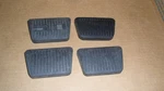 Lot Of 1979- 1993 Ford Mustang Aod Rubber Brake Pedal Pad Covers D8BZ-2457-B. Fixed Price $19.99.