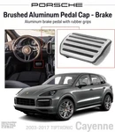 Genuine Porsche 955 957 958 Cayenne Aluminum Brake Pedal Rubber Pad Tiptronic. Fixed Price $57.95.