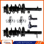 6PCS Front Strut Assemblies Wheel Bearings Tierod Kit Ford Focus 2000-2005. Fixed Price $176.88.