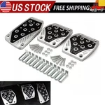 3PCS Non-slip Car Pedal Pads Aluminum Auto Manual Transmission Brake Cover. Fixed Price $21.72.
