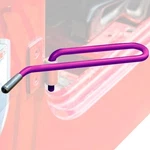 For Jeep Wrangler 87-95 Steinjager J0045943 Wire Design Sinbad Purple Foot Pegs. Fixed Price $95.99.