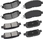 Cciyu D905 D1650 Front Rear Ceramic Brake Pads Kits 8PCS Fit For 2013-2017. Fixed Price $85.17.
