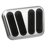 Lokar BAG-6110 Pedal Brake / Clutch Rubber Pads Billet Aluminum. Fixed Price $68.95.