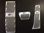 M-style Aluminum Anti-slip Pedal Covers For Bmw E46 E90 E92 Automatic. Fixed Price $129.00.