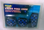 Blue 3PC Set Universal Brake Gas Clutch Racing Pedal Cover Manual Transmission. Fixed Price $69.99.