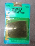 Dorman 20724 Brake & Clutch Pedal Pad. Fixed Price $5.84.