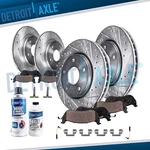 11.81" Front 11.42" Rear Disc Rotors Pads For C230 C240 C280 C320 C350 CLK320. Fixed Price $176.24.