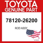 Toyota Genuine 78120-26200 Rod Assy 7812026200 Oem. Fixed Price $98.87.