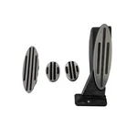 Genuine Used Mini Manual Silver Pedal Set For R56 R55 R57 R58 R59 R60 - 6770152. Fixed Price $47.62.