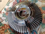 1963 Oldsmobile Custom Deluxe Wheel Disc Finned Gm # 588486 Starfire 98. Fixed Price $39.00.