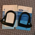 Nos 1967 1968 Ford Mustang Outside Door Handle Pad Set Gt 500 Cobra Jet Bullitt. Fixed Price $49.99.