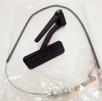 Street Rod Hot Universal Black Aluminum Gas Pedal + 24" Throttle Cable. Fixed Price $65.62.