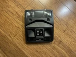 10-19 Jaguar Xj Black Overhead Roof Center Console Map Dome Lamps Light Oem. Fixed Price $99.00.