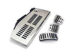 Stainless Steel Pedal Set Manual Footrest Style For Vw MK4 Golf Jetta. Fixed Price $69.99.