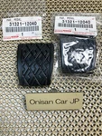 Toyota / Genuine Oem Brake Clutch Pedal Pad Cover Corolla 31321-12040 X2. Fixed Price $37.00.