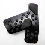 Black Aluminum At Gas Brake Foot Pedal Replace Pad Fits Challenger Charger 300. Fixed Price $52.00.