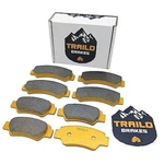 Moto Cforce 600, 800, 1000 2019-2024 Ceramic Brake Pad Set Front & Rear. Fixed Price $126.43.