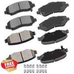Cciyu Ceramic Brake Pads Dodge Nitro 07-11 Jeep Liberty 08-12 Wrangler 07-18. Fixed Price $47.29.