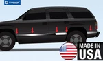 Chrome Accessories Below Molding Rocker Panel Trim Fit 00-04 Gmc Yukon Xl 10P. Fixed Price $287.00.