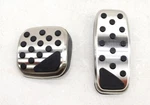 New Oem Mopar Stainless Steel Pedal Cover Kit 82212645 Fiat 500 2012-2013. Fixed Price $110.25.