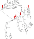 *usa Shipper* Suzuki Samurai Pedal Bushing & Spring Kit. Fixed Price $39.95.
