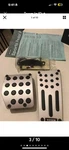 Niken Aluminum Gas Brake Pedal Pad. Fixed Price $23.00.