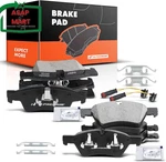 A-premium Front & Rear Ceramic Disc Brake Pads Set Compatible With Select Merced. Fixed Price $130.17.