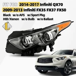 For 2009-2017 Infiniti FX35 FX37 QX70 Hid Headlight W/o Afs &bulb &ballast Left. Fixed Price $179.90.